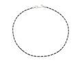Finejewelers 10 Inches Ankle Bracelet with Black Rhodium