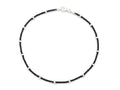 Finejewelers Sterling Silver with Black Rhodium 10 Inches Ankle Bracelet