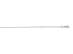 Finejewelers 14K White Gold Open Heart Pendant Necklace on a 18 Inch Chain