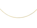 Finejewelers 14k Yellow Gold 16 Inch Bright Cut 6.2 Grams 1.5 mm Round Omega Necklace Lobster Clasp