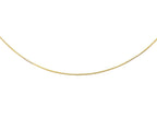 Finejewelers 14k Yellow Gold 16 Inch Bright Cut 6.2 Grams 1.5 mm Round Omega Necklace Lobster Clasp