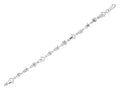 Finejewelers 925 Sterling Silver bright-cut 7.25 Inch Starfish, Bucket Shell, and Slipper Link Sea Life Bracelet Lo