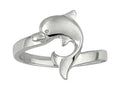 Finejewelers 925 Sterling Silver Dolphin Ring