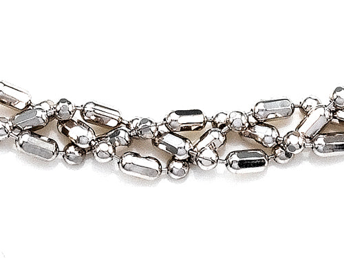 Finejewelers Sterling Silver 9 Inches Ankle Bracelet (Smaller Ankles)