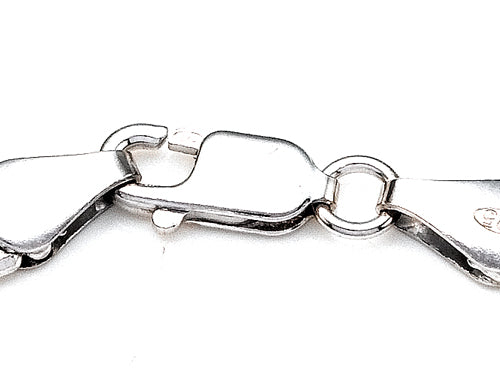 Finejewelers Sterling Silver 9 Inches Ankle Bracelet (Smaller Ankles)