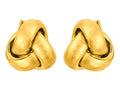 Finejewelers 14k Yellow Gold Small Love Knot Earrings 6.5mm