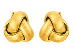Finejewelers 14k Yellow Gold Small Love Knot Earrings 6.5mm