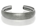 Finejewelers Black Rhodium Sterling Silver Stardust Cuff Bangle