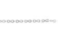 Finejewelers Sterling Silver 7.25 Infinity Shiny Link Ladies Bracelet with Cubic Zirconia (CZ)
