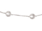 Finejewelers Sterling Silver 7.5 Rolo Style Ladies Bracelet
