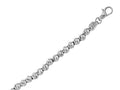 Finejewelers Sterling Silver 7.25 Inch 4.8mm wide Beaded Ladies Bracelet