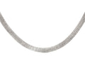 Finejewelers Sterling Silver 27.4 Grams  8.5mm Textured Necklace