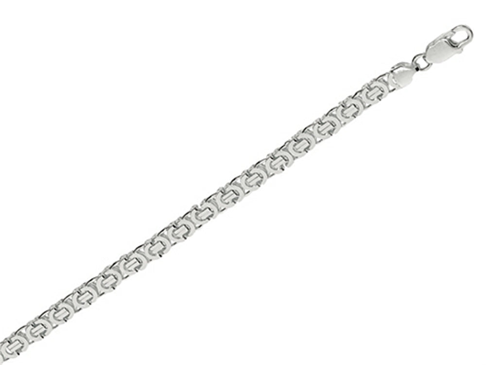 Finejewelers Sterling Silver 8.5 8.70mm Shiny Fancy Bismark Link Mens Bracelet