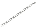 Finejewelers Sterling Silver 8.5 9.95mm bright-cut Curb Lite Mens Bracelet
