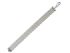 Finejewelers Sterling Silver 7.25 15mm Panther Ladies Bracelet