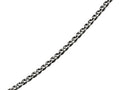 Finejewelers Sterling Silver 22 Shiny 6.85mm Bright Cut Double Curb Fancy Link Necklace