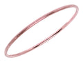 Finejewelers Silver with Rose Finish Shiny Stardust Textured Slip On Bangle
