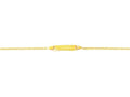 Finejewelers 14k Yellow Gold Shiny Mariner Link ID Bracelet