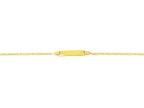 Finejewelers 14k Yellow Gold Shiny Mariner Link ID Bracelet