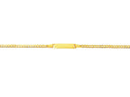 Finejewelers 14k Yellow Gold Shiny Curb Link ID Bracelet