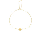 Finejewelers 14k Yellow Gold 9.25 Inch Adjustable Friendship Bracelet Draw String Clasp