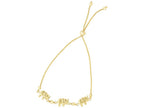 Finejewelers 14k Yellow Gold 9.25 Inch 1mm Wheat Friendship Adjustable Bracelet 3 Elephant Draw String Clap