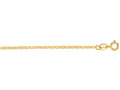 Finejewelers 10 Kt Yellow Gold 10k 7 Inch 1.20mm Mariner Link Chain Bracelet Spring Ring Clasp