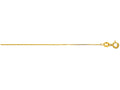 Finejewelers 10 Kt Yellow Gold 10k 16 Inch 0.6mm Box Chain Necklace With Spring Ring Clasp