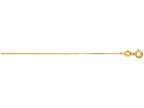 Finejewelers 10 Kt Yellow Gold 10k 16 Inch 0.6mm Box Chain Necklace With Spring Ring Clasp