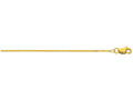 Finejewelers 10 Kt Yellow Gold 10k 16 Inch 0.8mm Box Chain Necklace With Lobster Clasp