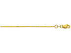 Finejewelers 10 Kt Yellow Gold 10k 16 Inch 1.0mm Box Chain Necklace With Lobster Clasp