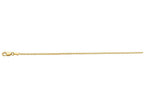 Finejewelers 10 Kt Yellow Gold 10k 18 Inch 1.2mm Bright Cut Octagon Box Chain Necklace With Lobster Clasp