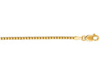 Finejewelers 10 Kt Yellow Gold 10k 18 Inch 1.4mm Box Chain Necklace With Lobster Clasp