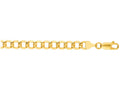 Finejewelers 10 Kt Yellow Gold 10k 8 Inch 6.10mm Bright Cut Curb Lite Chain Bracelet With Lobster Clasp