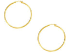 Finejewelers 10 Kt Yellow Gold 10ky 1.0x30mm Lt.tube Hoop