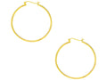 Finejewelers 10 Kt Yellow Gold 10ky 1.0x40mm Lt.tube Hoop