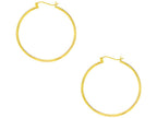 Finejewelers 10 Kt Yellow Gold 10ky 1.0x40mm Lt.tube Hoop