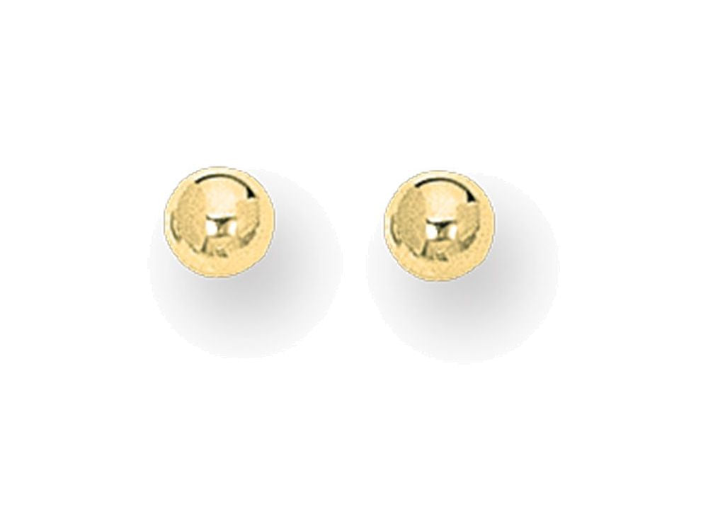 Finejewelers 14 Kt Yellow Gold 3.0mm Ball Post Earring