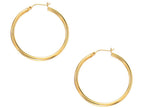 Finejewelers 10 Kt Yellow Gold Tube Earrings 3.0mm