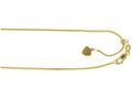 Finejewelers 14 Kt Yellow Gold 22 Inch 0.9mm Adjustable Franco Chain Necklace