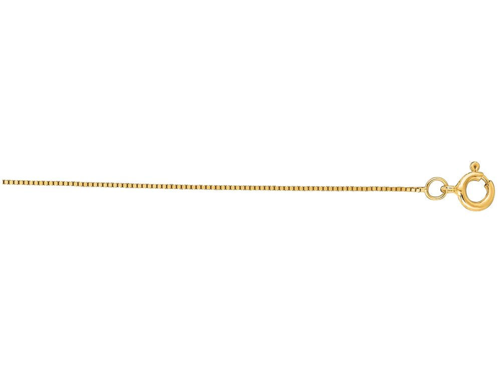 Finejewelers 14 Kt Yellow Gold 16 Inch 16 Inch 0.45mm Classic Box With Spring Ring Clasp