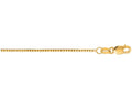 Finejewelers 14 Kt Yellow Gold 16 Inch 1.0mm Classic Box Chain Necklace With Lobster Clasp