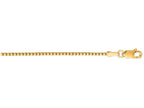 Finejewelers 14 Kt Yellow Gold 16 Inch 1.1mm Classic Box Chain Necklace With Lobster Clasp