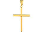 Finejewelers 14 Kt Yellow Gold All Small Cross Pendant Necklace 18 inch chain