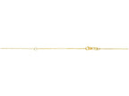 Finejewelers 14 Kt Yellow Gold 18 Inch 0.7mm Extendable Classic Box Chain Necklace With Spring Ring Clasp