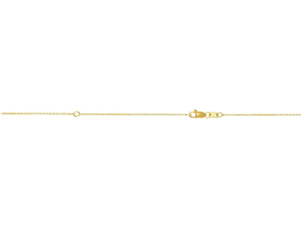 Finejewelers 14 Kt Yellow Gold 18 Inch Extendable Classic Cable Chain Necklace