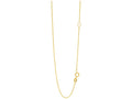 Finejewelers 14 Kt Yellow Gold 18 Inch 1.1mm Classic Cable Chain Necklace Spring Ring Clasp Extende