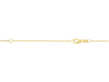 Finejewelers 14 Kt Yellow Gold 18 Inch 0.9mm Extenders At 16 Inch and 17 Inch Classic Cable Chain Necklace Wi