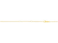 Finejewelers 14 Kt Yellow Gold 18 Inch 1.4mm Extenders At 16 Inch and 17 Inch Classic Cable Chain Necklace Wi