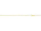 Finejewelers 14 Kt Yellow Gold 18 Inch 1.4mm Extenders At 16 Inch and 17 Inch Classic Cable Chain Necklace Wi